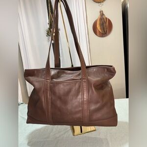 COACH Rich Brown 9400 Glove Leather Tote